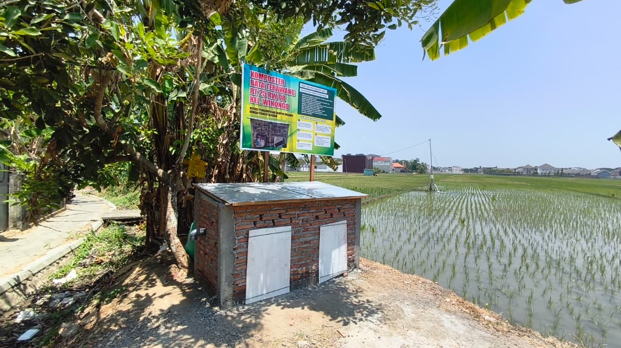 Bak bata terawang komunal RT 25 Winongo